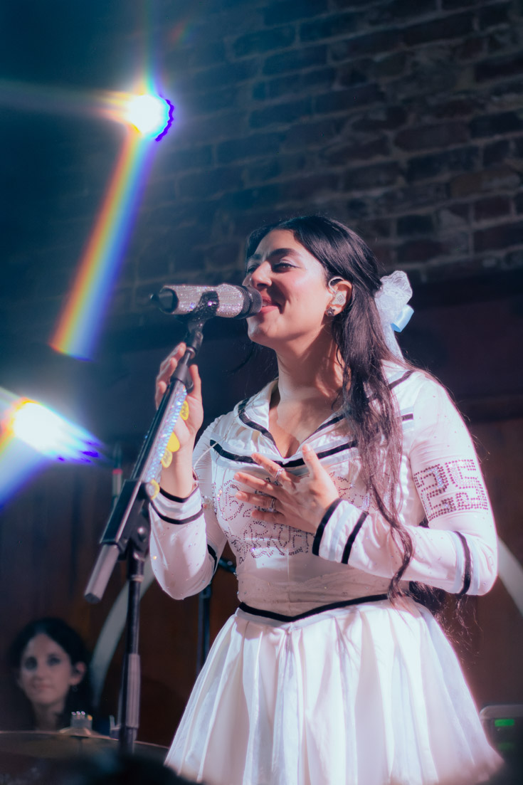 Pom Pom Squad performing at The Social in Orlando, FL on March 31st, 2025 on the Mirror Ball Tour