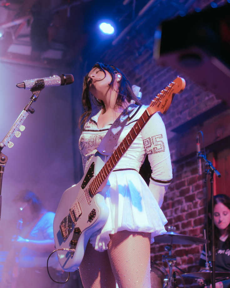 Pom Pom Squad performing at The Social in Orlando, FL on March 31st, 2025 on the Mirror Ball Tour