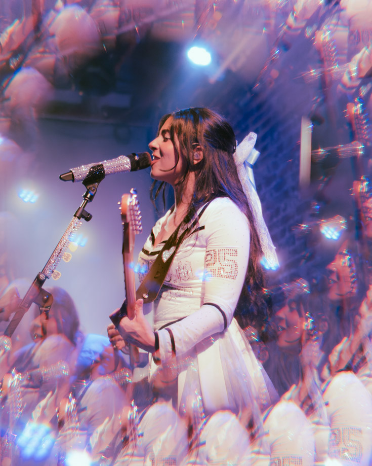Pom Pom Squad performing at The Social in Orlando, FL on March 31st, 2025 on the Mirror Ball Tour