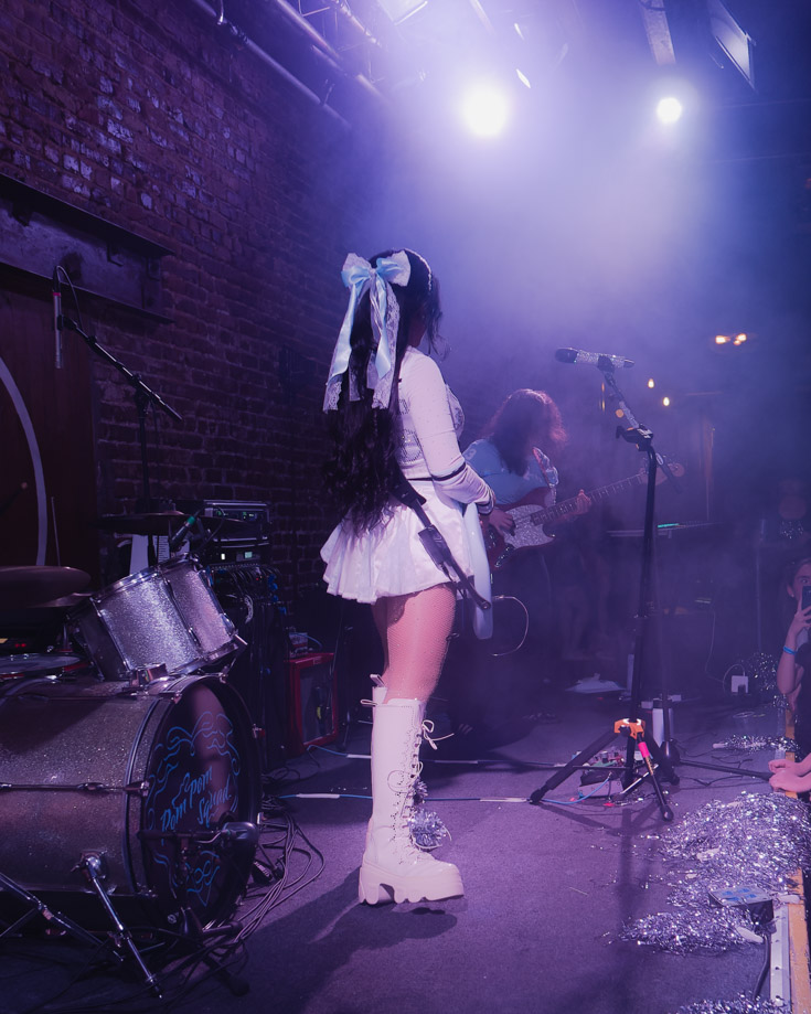 Pom Pom Squad performing at The Social in Orlando, FL on March 31st, 2025 on the Mirror Ball Tour